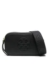 Tory Burch Small Miller Leather Crossbody Bag In Black