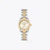 Tory Burch Small Miller Watch In Brown