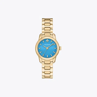 Tory Burch Small Miller Watch In Gold