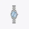 Tory Burch Small Miller Watch In Brown