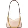 Tory Burch Small Perry Leather Shoulder Bag In Pink