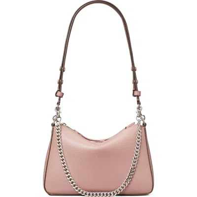 Tory Burch Small Perry Leather Shoulder Bag In Pink