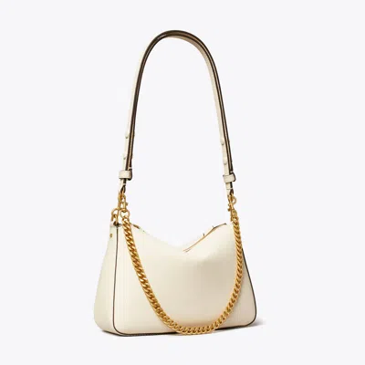 Tory Burch Small Perry Shoulder Bag In Warm White