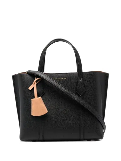 Tory Burch Small Perry Tote Bag In Black
