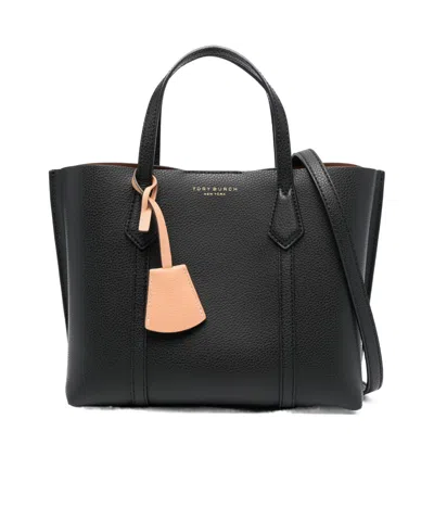 Tory Burch Small Perry Tote Bag In Black
