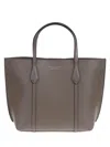Tory Burch Small Perry Tote Bag In Brown