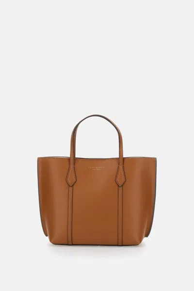 Tory Burch Small Perry Tote Bag In Brown