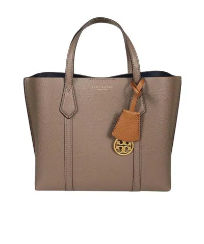 Tory Burch Small Perry Tote Bag In Brown