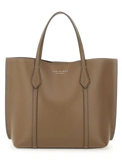 Tory Burch Small Perry Tote In Brown