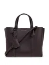 Tory Burch Small Perry Triple-compartment Tote Bag In Brown