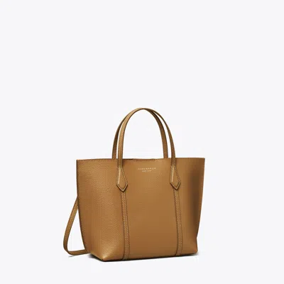 Tory Burch Small Perry Zip Tote In Brown