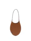 Tory Burch Small Pierced Shoulder Bag In Brown