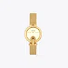 Tory Burch Small Pierced Watch In Gold