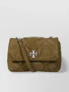 Tory Burch Small Quilted Suede Shoulder Bag With Chain Strap