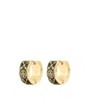 Tory Burch Small Ring Earrings In Yellow
