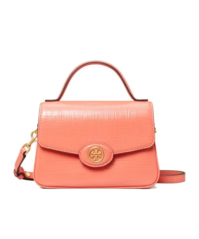 Tory Burch Small Robinson Crossbody Bag In Pink