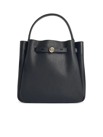 Tory Burch Small 'romy' Bucket Bag In Black