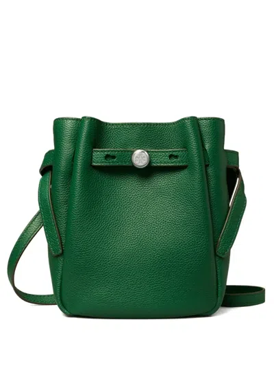 Tory Burch Small Romy Cross Body Bag In Green