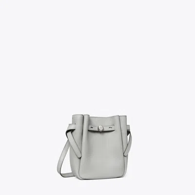 Tory Burch Small Romy Crossbody In Light Granite