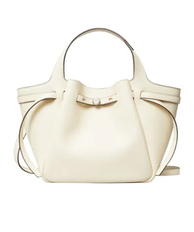 Tory Burch Small Romy Handbag In White