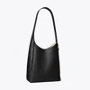 Tory Burch Small Romy Hobo Bag In Black