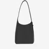 Tory Burch Small Leather Hobo Bag With Adjustable Strap In Black