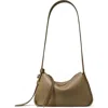 Tory Burch Small Romy Leather Shoulder Bag In Brown