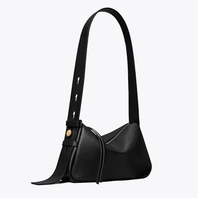 Tory Burch Small Romy Shoulder Bag In Black