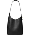 Tory Burch Small Romy Slouchy Shoulder Bag In Black