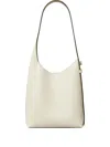 Tory Burch Small Romy Slouchy Shoulder Bag In Neutrals