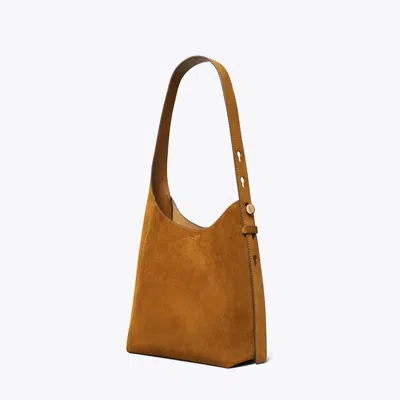 Tory Burch Small Romy Suede Hobo Bag
