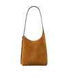 Tory Burch Small Romy Suede Tote Bag In Brown