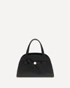 Tory Burch Small Romy Top Handle Bag In Black
