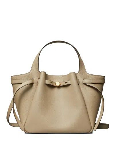 Tory Burch Small Romy Tote Bag In Neutral