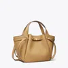 Tory Burch Small Romy Tote In Brown