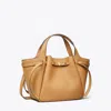 Tory Burch Small Romy Tote In Tiramisu
