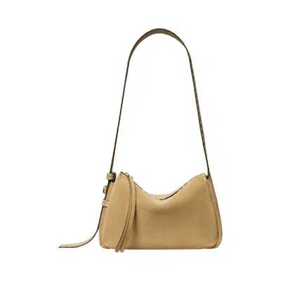 Pre-owned Tory Burch Small Shoulder Bag 'butter' | Tan | Women's Size Onesize