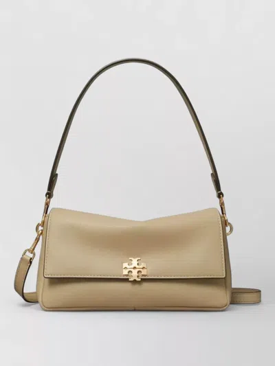 Tory Burch Small Shoulder Bag Soft Structure Flap In Brown