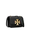Tory Burch Pebbled Leather Small Eleanor Shoulder Bag In Black