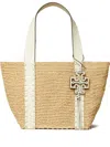 Tory Burch Small Straw Tote Bag