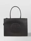 Tory Burch Small Structured Tote With Top Handles And Adjustable Strap