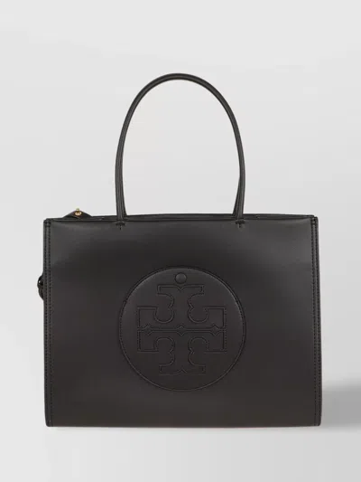 Tory Burch Small Structured Tote With Top Handles And Adjustable Strap
