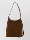 Tory Burch Small Suede Hobo Bag With Adjustable Handle In Brown