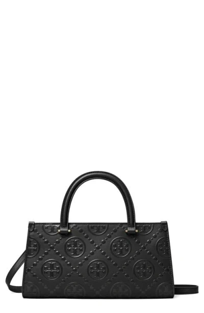 TORY BURCH TORY BURCH SMALL T MONOGRAM EMBOSSED LEATHER TOTE