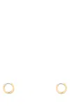Tory Burch Two-tone Metal T Monogram Earrings