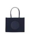Tory Burch Carryall Tote Bag With Top Handles In Blue