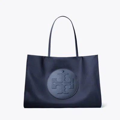 Tory Burch Small Tote Handbag In Navy