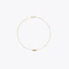 Tory Burch Wave Pendant Necklace In Gold