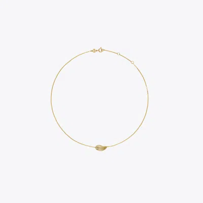 TORY BURCH SMALL WAVE PENDANT