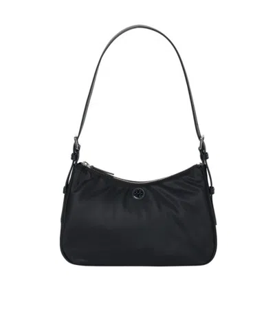 Tory Burch Small Zippered Tote Bag In Black